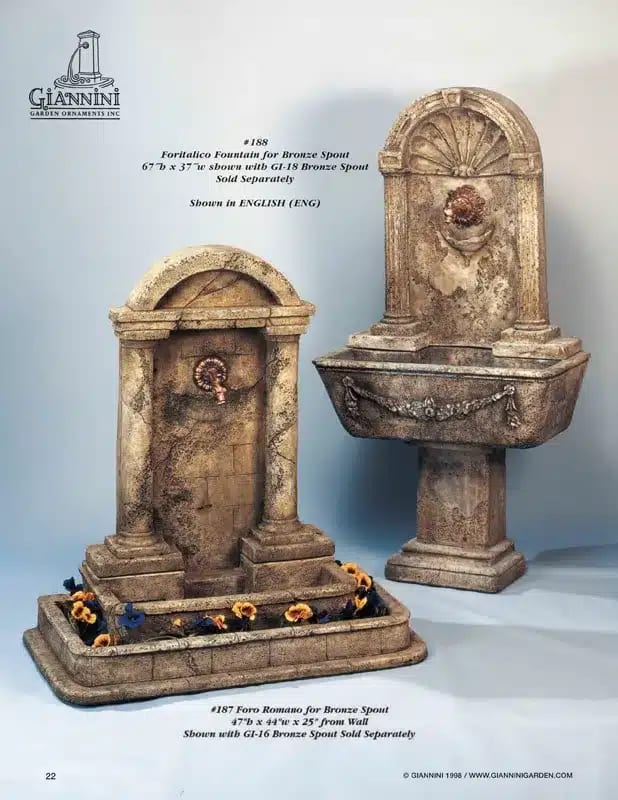 Foro Romano Fountain
