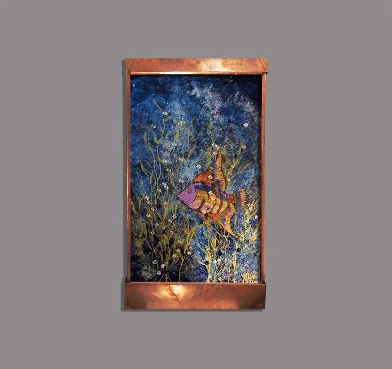 Angel Fish Wall Fountain