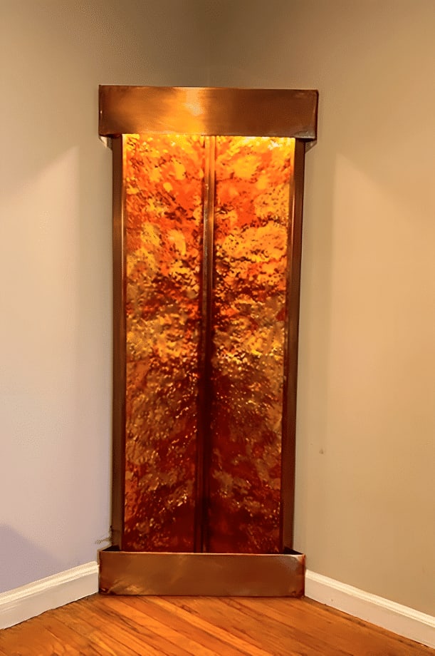 Amazing Corner Copper Floor Fountain