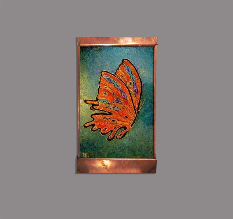 Butterflies Are Free Wall Fountain