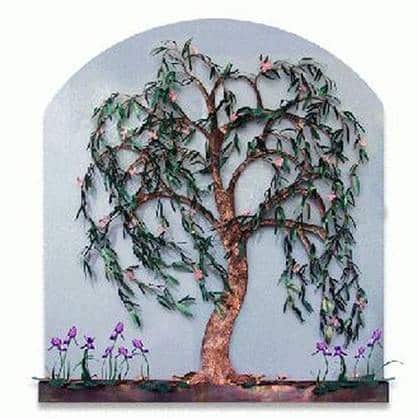 Custom Willow Tree Wall Fountain
