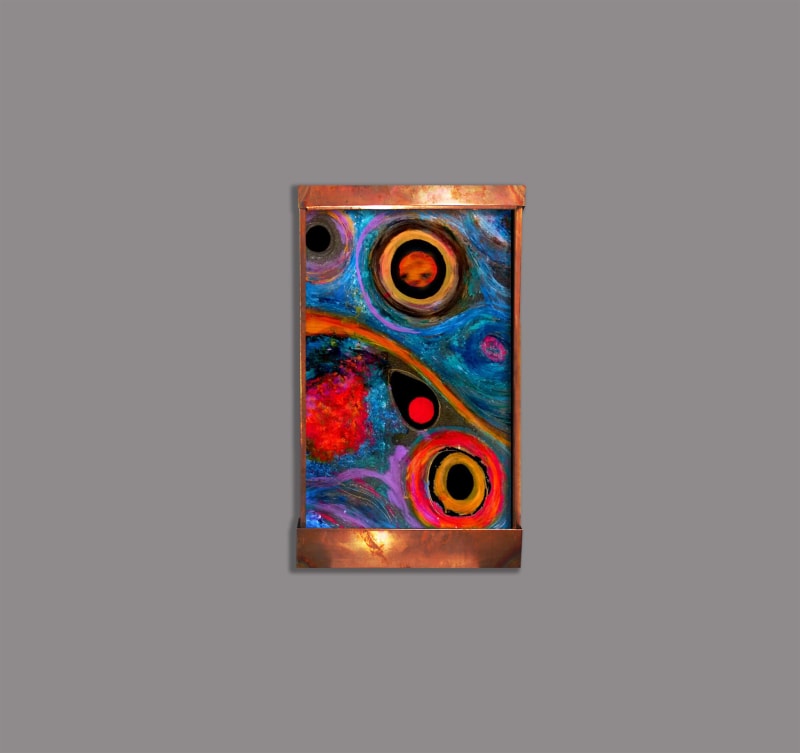 Eyes in the Sky Abstract Wall Fountain