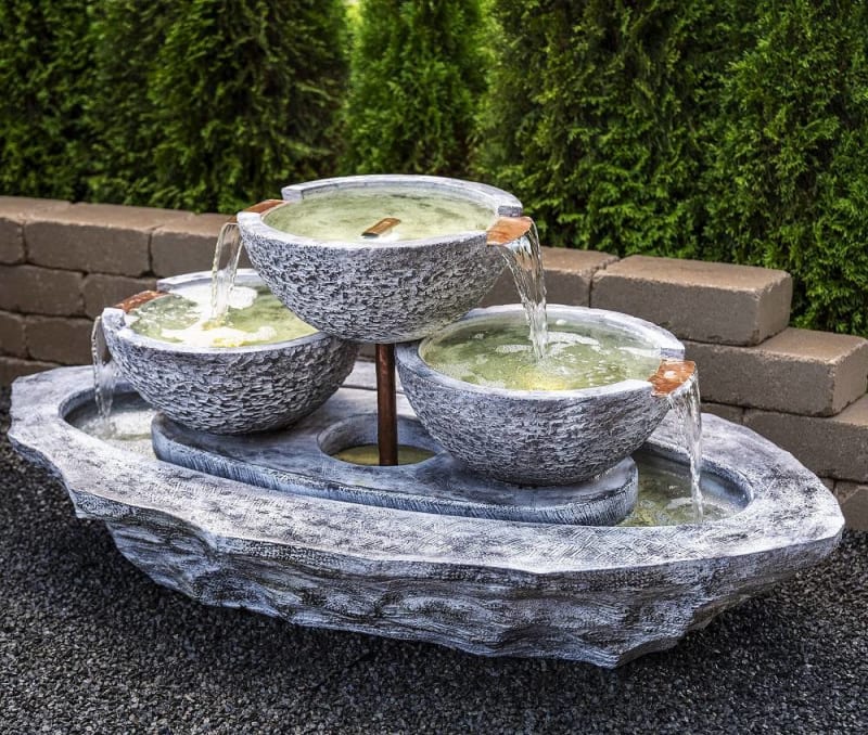 Tiered Cocco Spill Fountain