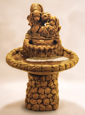 Playful Pups Fountain