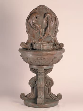 Classic Dolphin Wall Fountain