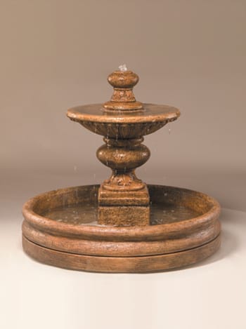 Formal Garden Fountain with 46" Basin