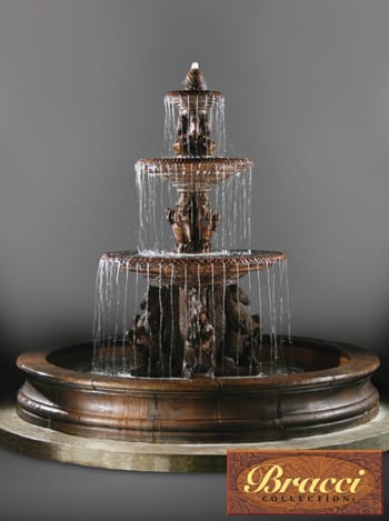 Cavalli Fountain, Medium For Pond
