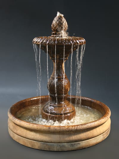 Four Seasons Fountain with 46" Basin