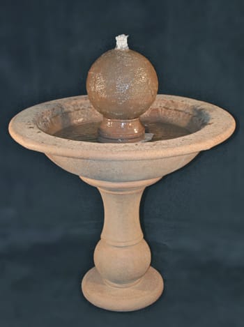 Tall Garden Sphere Fountain