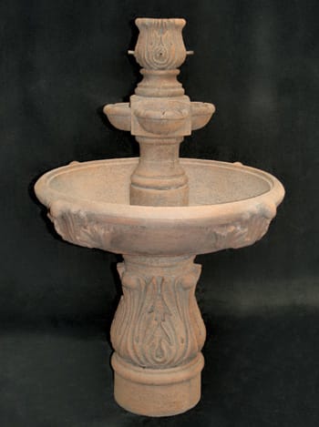 Assisi Fountain with Cobra Pedestal