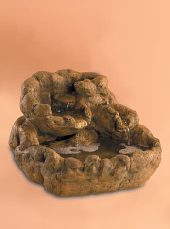 Rock Fountain without Pond Pedestal