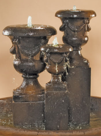 Venetian Urns Fountain For Pond