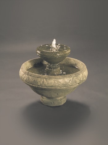 Fern Color Bowl Fountain, Small