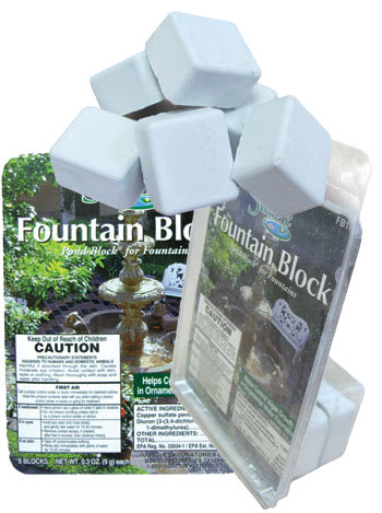 Fountain and Pond Algae Control