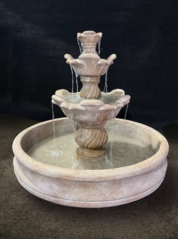 Cabo Fountain with 55" Basin