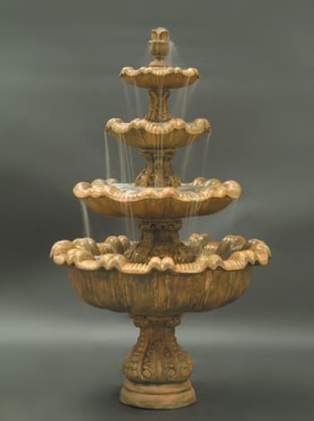 Italian 4-Tier Fountain, Tall