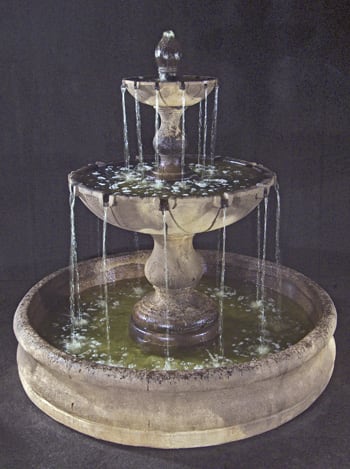 Vicenza Fountain w/Basin