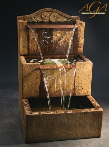 Uccelli Fountain, Tall