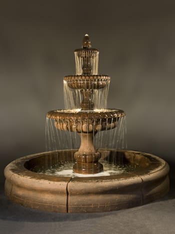 Pioggia Fountain with Fiore Basin