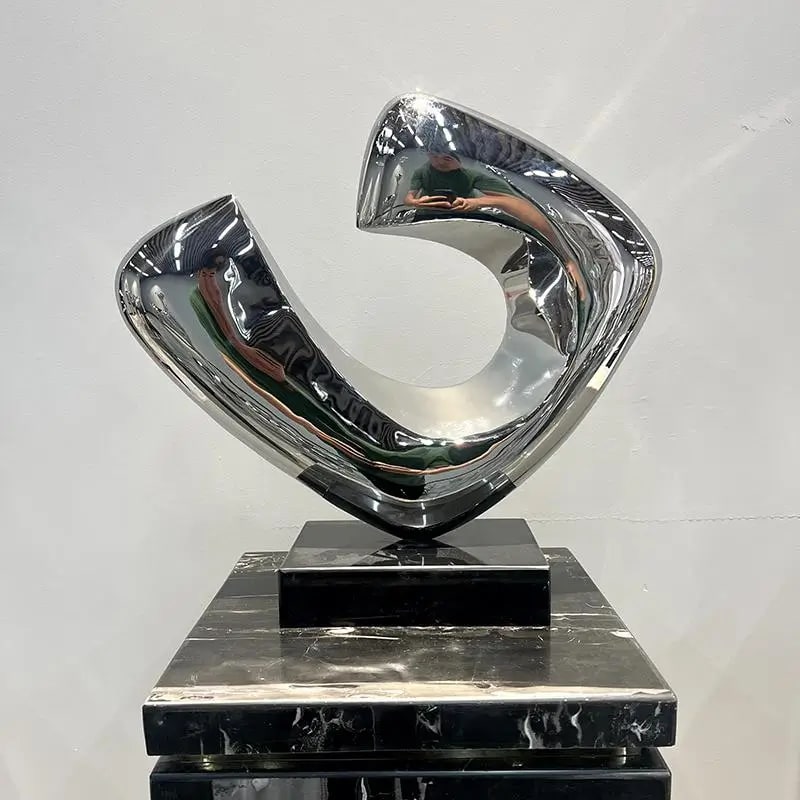 Metal Malaysian Stainless Steel Sculpture