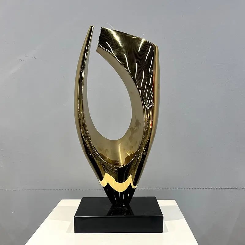 Stainless Steel Open Edge Sculpture