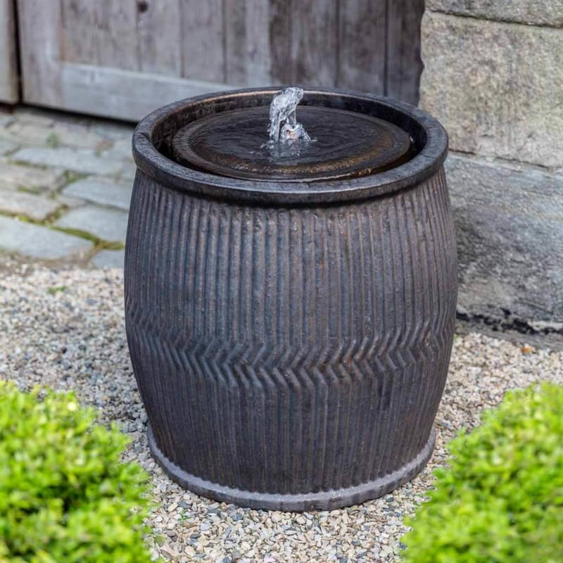 Rain Barrel Fountain