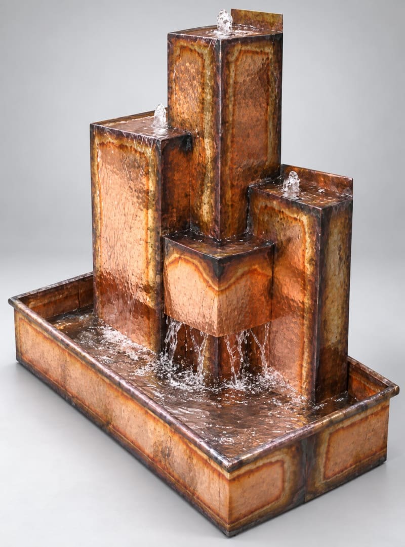 Metropolis Copper 4ft x 4ft