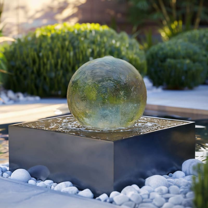 Crystal Sphere Water Fountain
