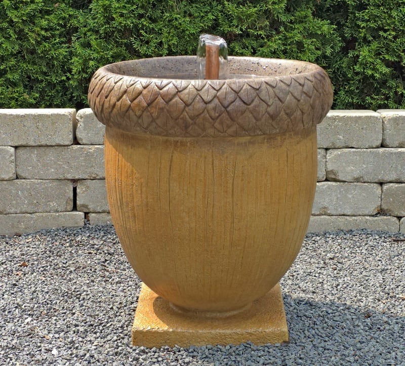 Acorn Bubbler Fountain