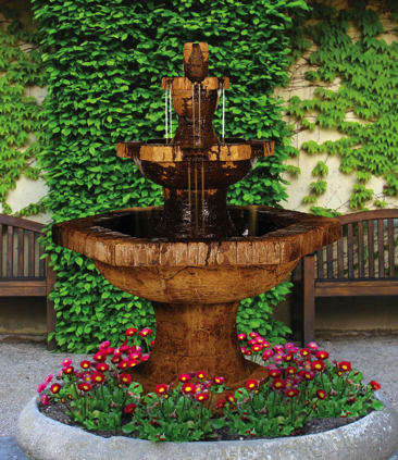 Grenoble Three-Tier Fountain