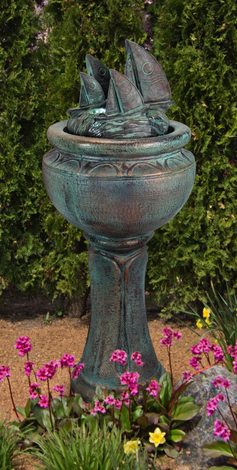 New Tall Regatta Patio Bubbler Fountain