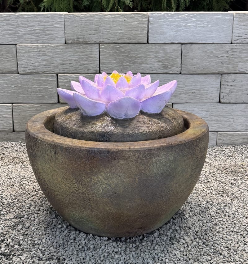 Lotus Fountain, 2 pc. - HT Finish -
