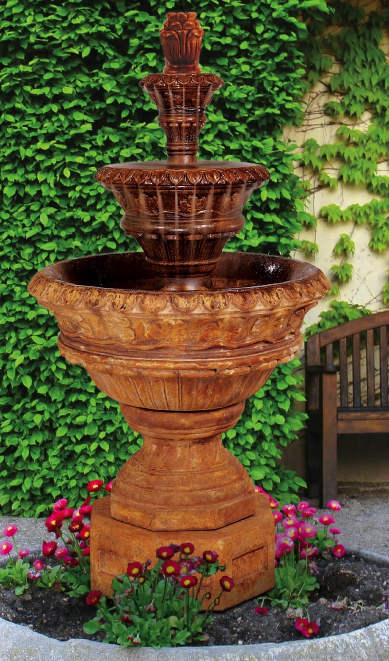 Valencia Three-Tier Fountain