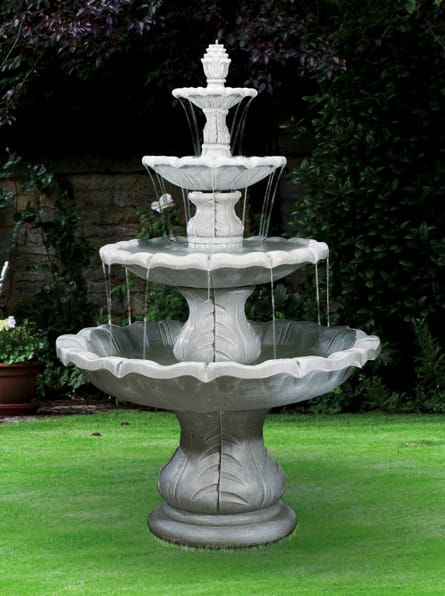 Classical Finial Four-Tier Fountain