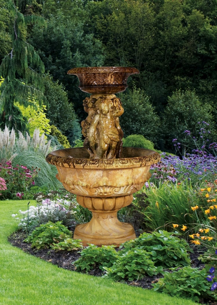 Antique Cherubs Fountain
