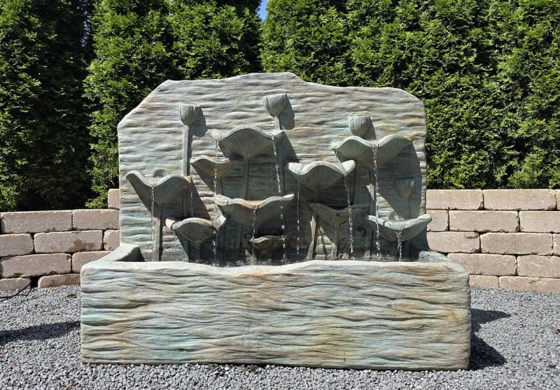 Wall of Lilies Fountain