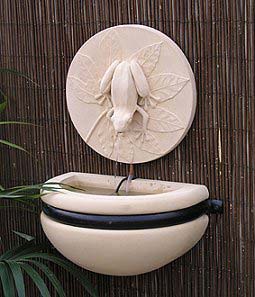 Tree Frog Bowl Fountain