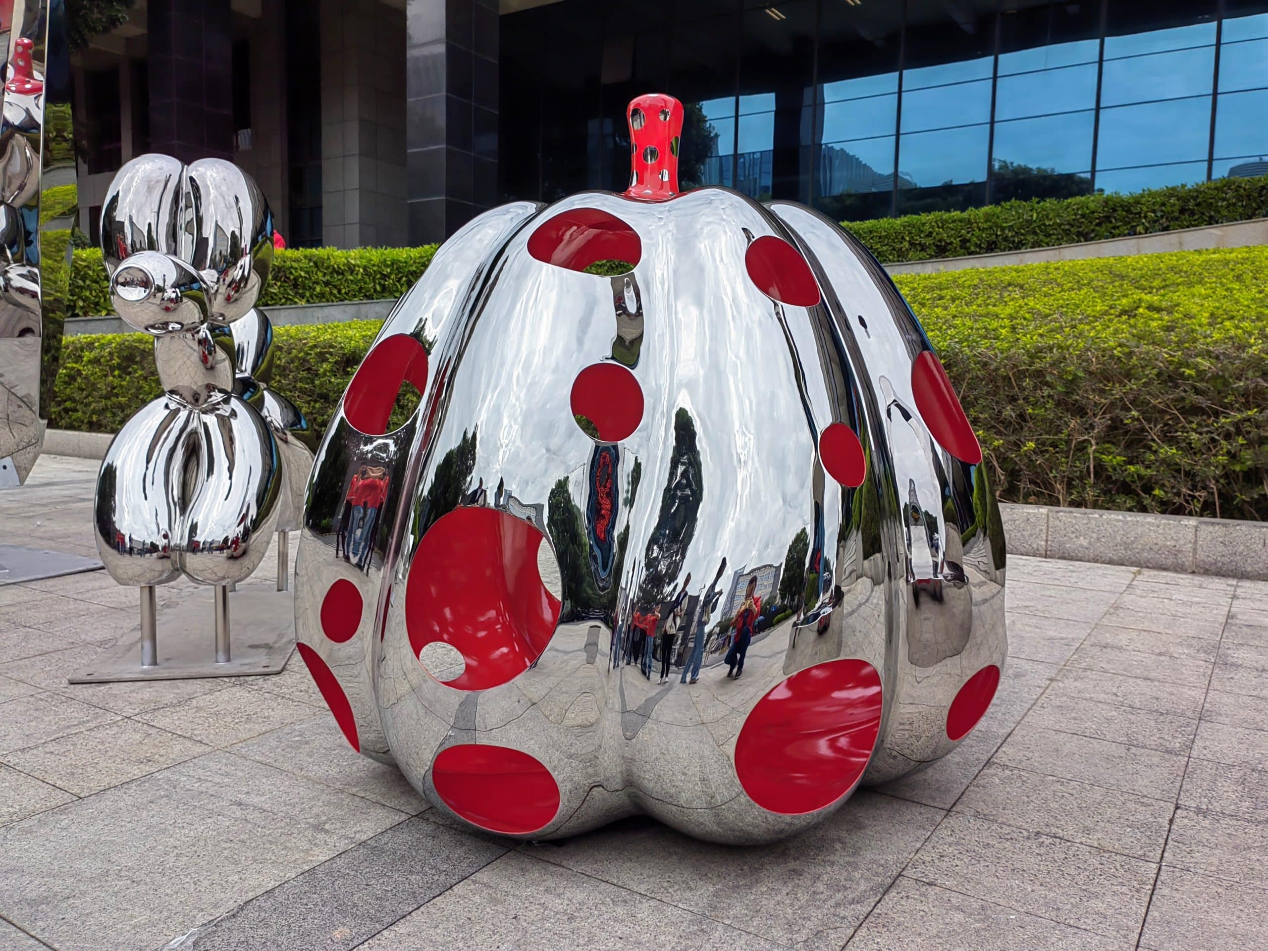 Stainless Steel Hollow Pumpkin Sculpture