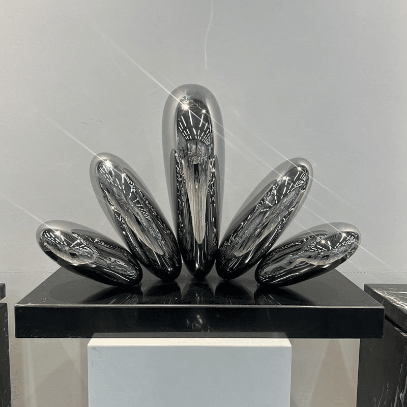 Stainless Steel Flower Sculpture