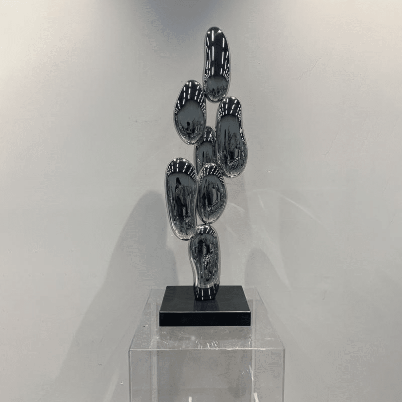 Stainless Steel Cactus Sculpture