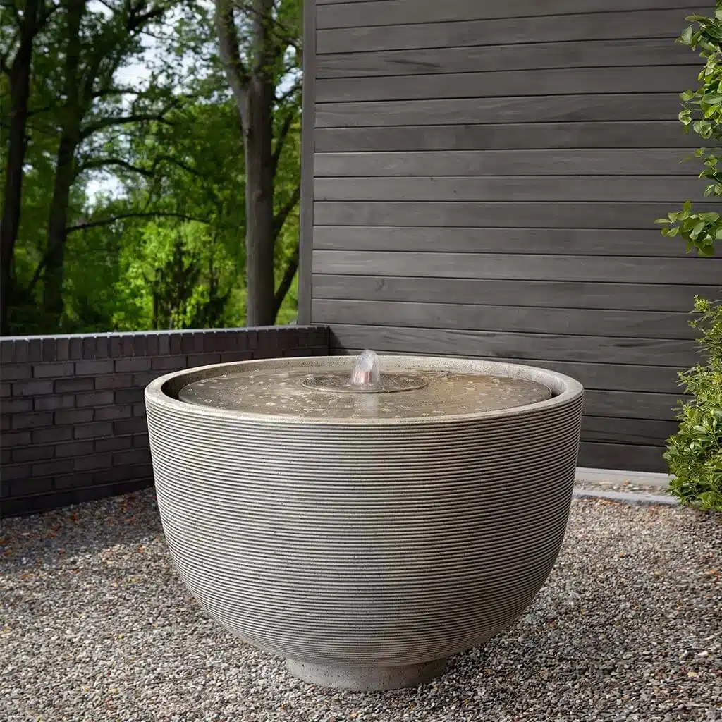 Alta Girona Concrete Bowl Fountain