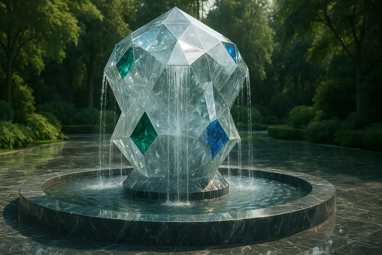 Jewelry-Inspired Fountains: Designing with Gem-Like Details