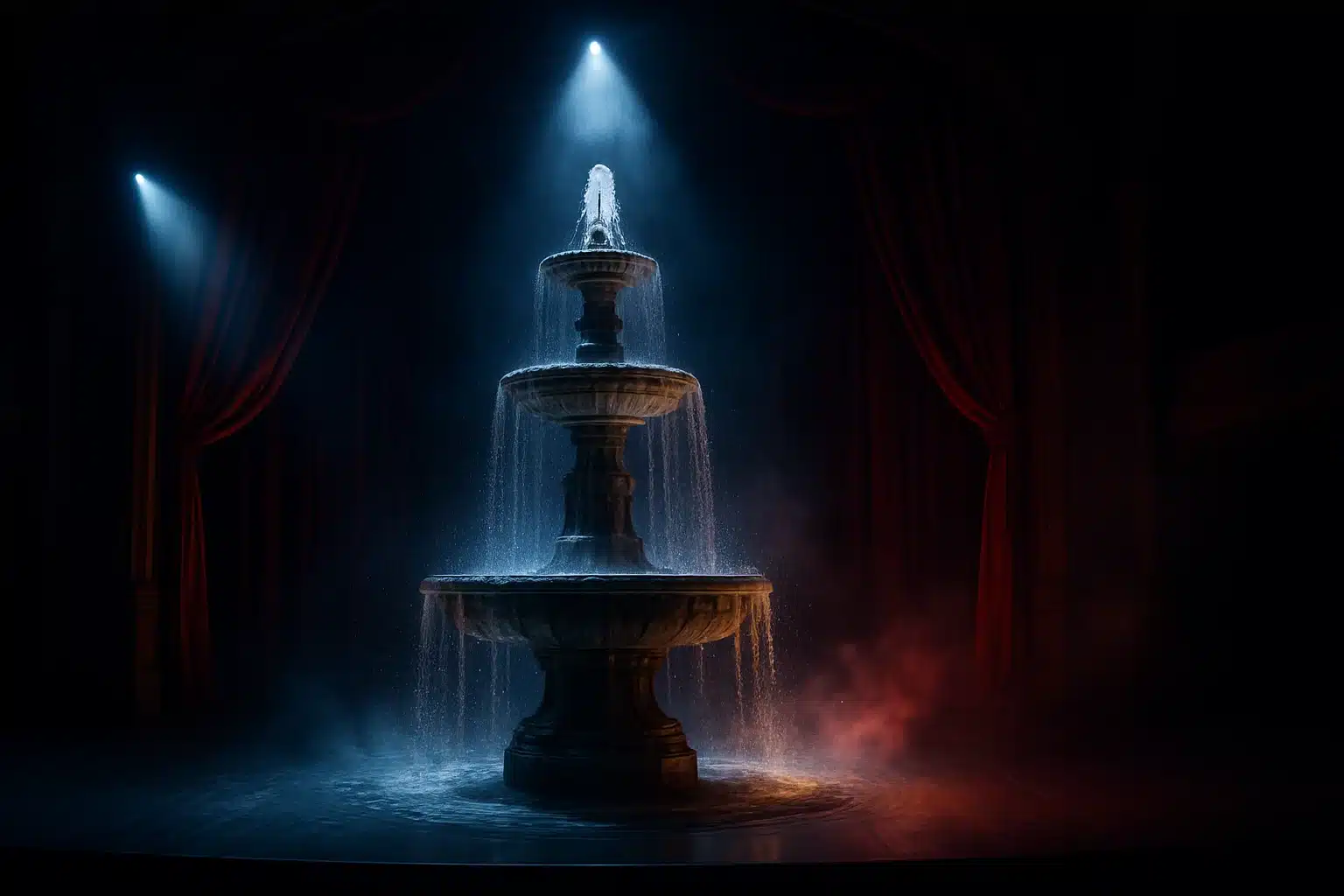 Iconic Fountains in Literature and Theater Performances