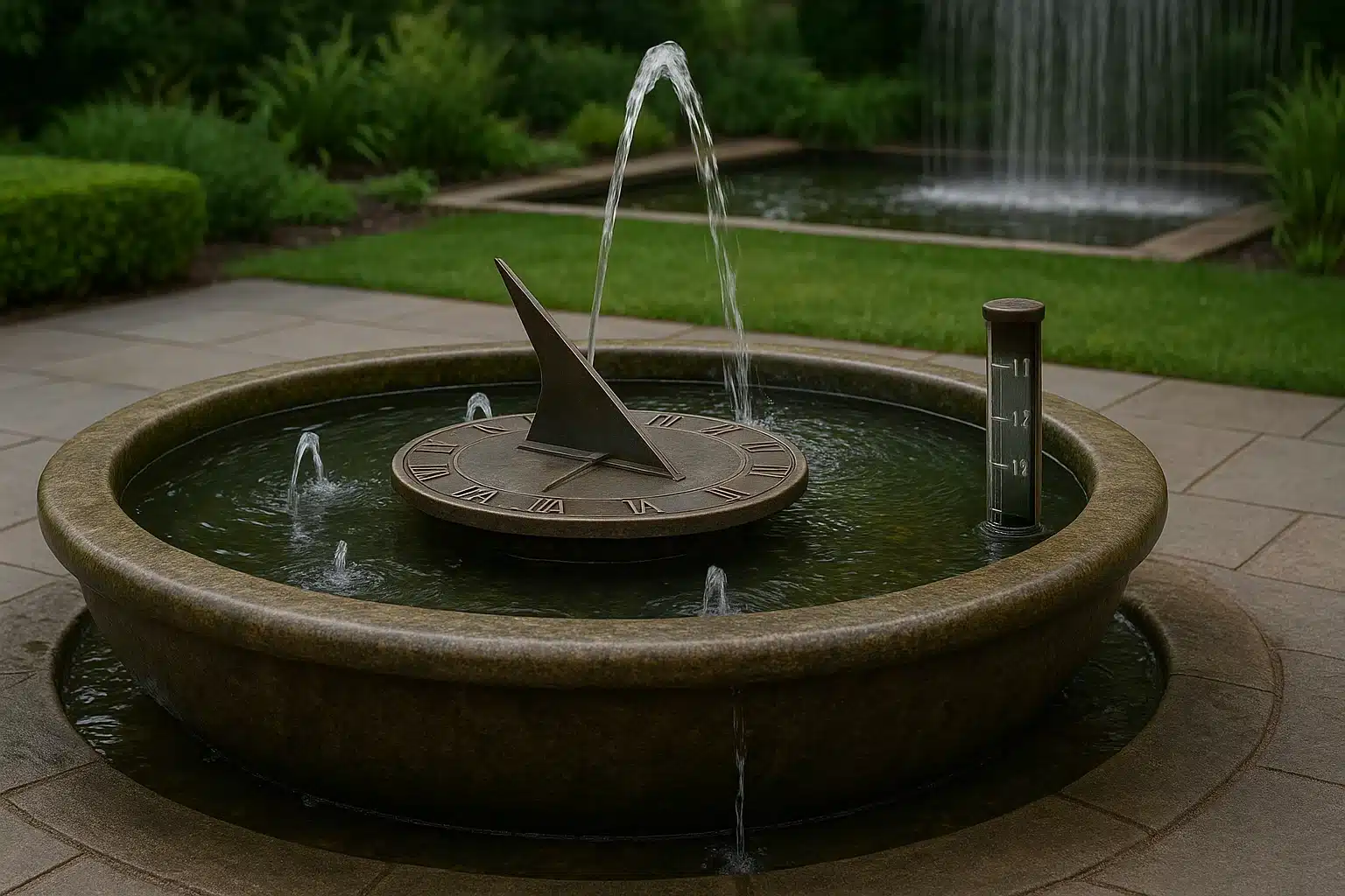 320.1.Solar-clock-fountain