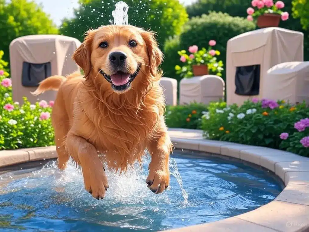 When the Dog Loves the Fountain More Than You Do Pet-Proofing with Style