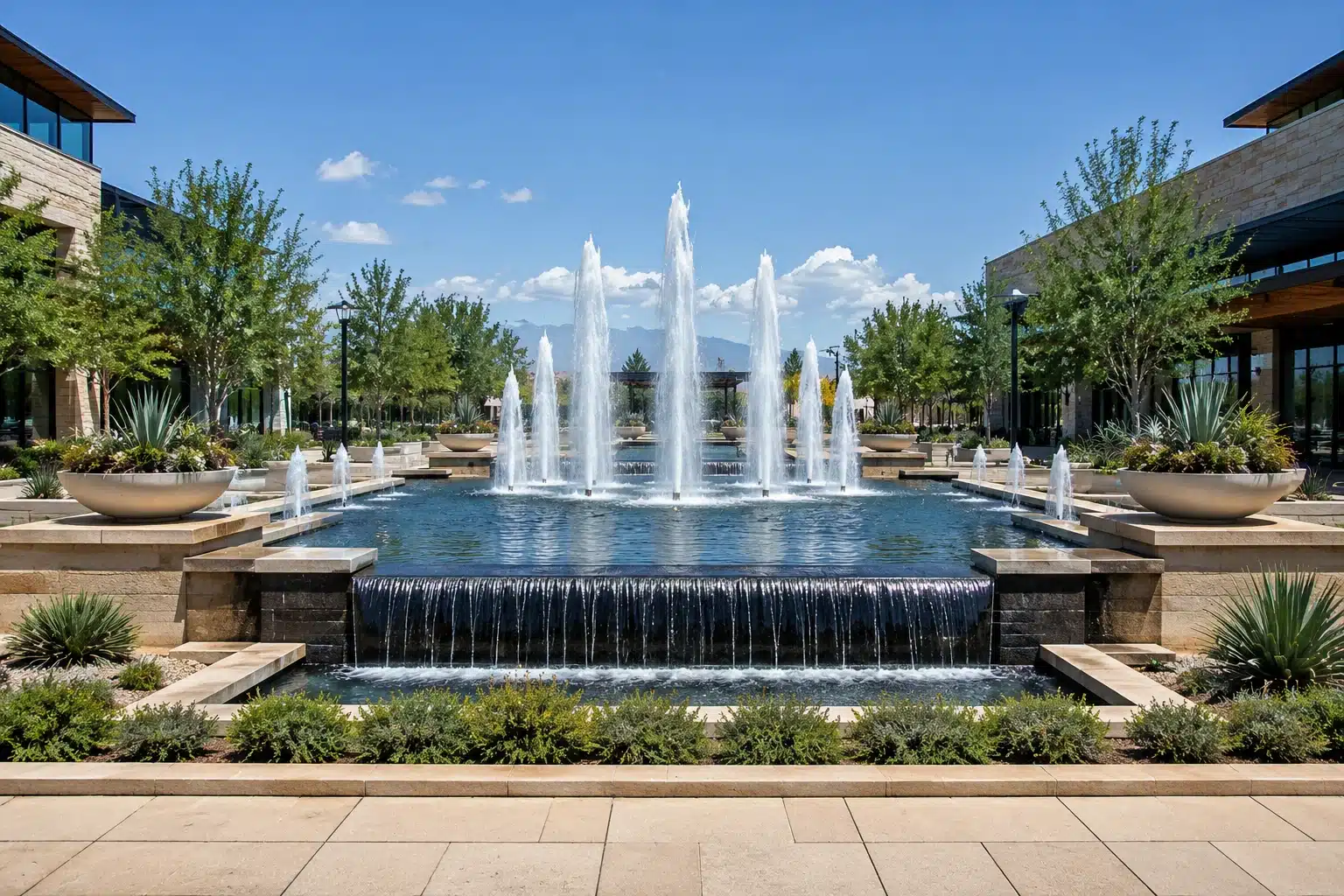 501 - How to Reduce Evaporation Loss in Large Outdoor Commercial Fountains