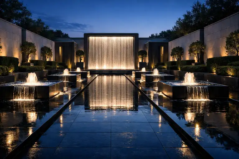 444.1.Symmetry-Fountain