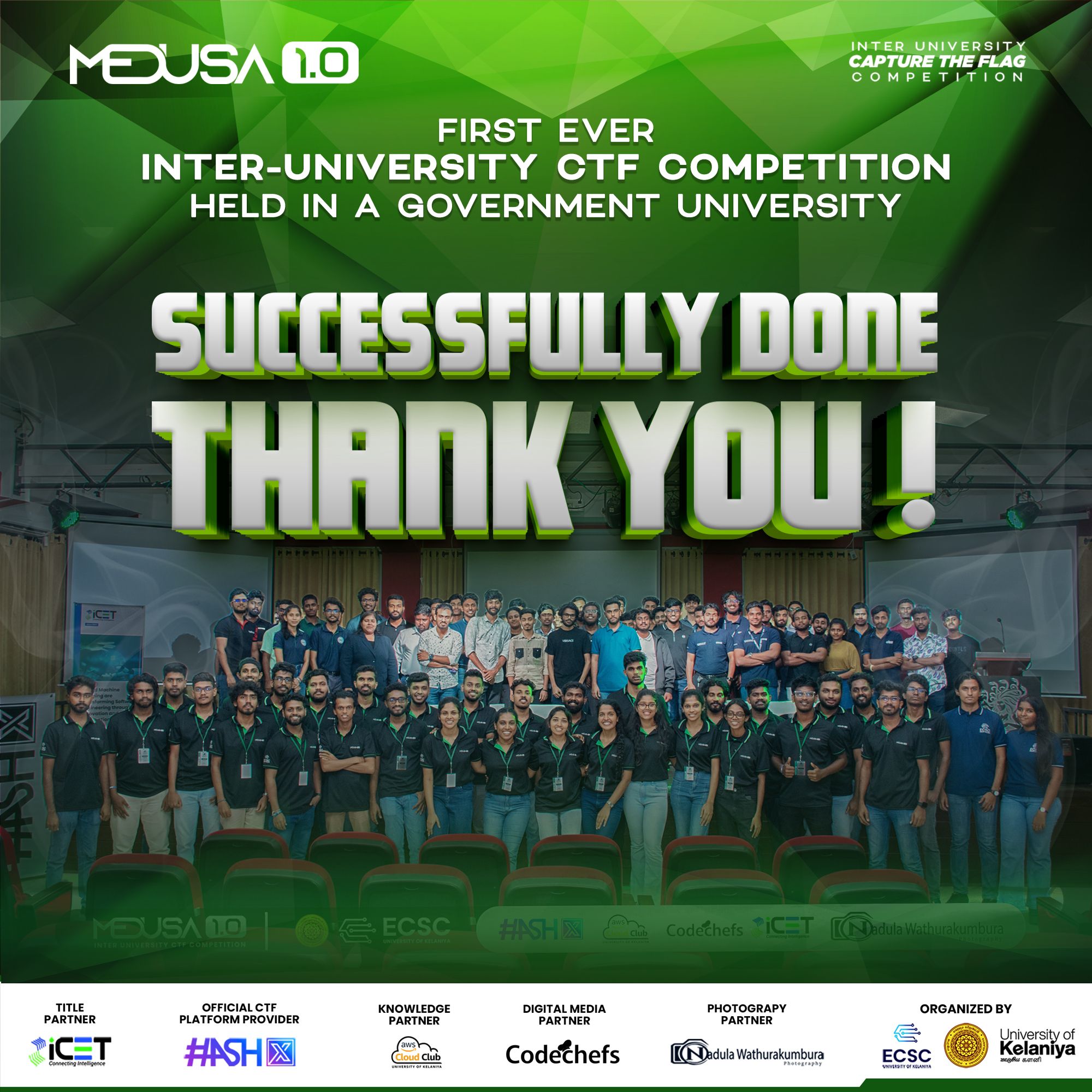 Medusa 1.0 | Successfully Concluded! 🎉✨ card image