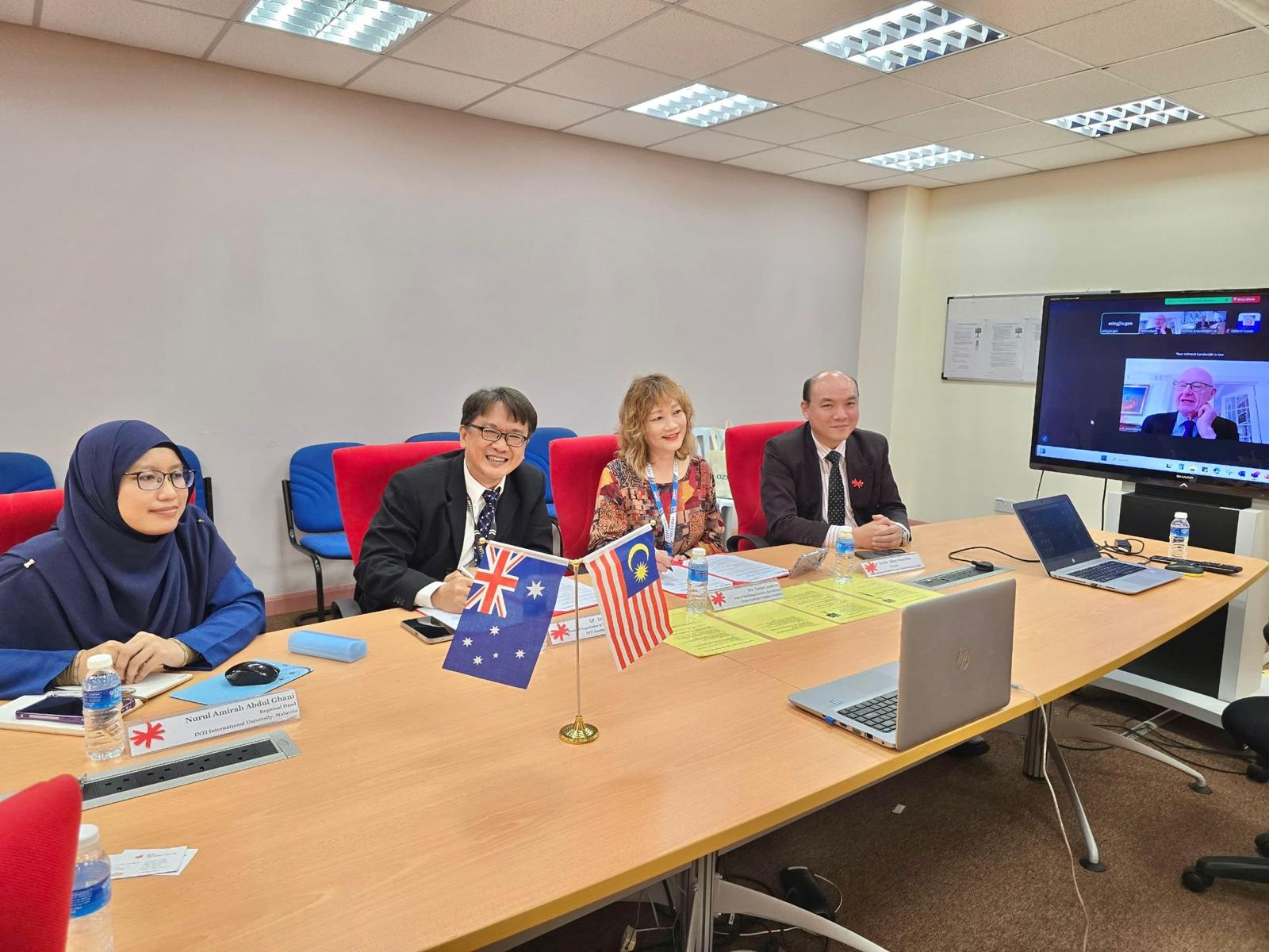 Global Collaboration with Inti International University, Malaysia