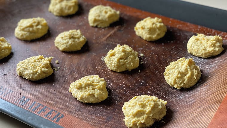 Galletas de sémola de trigo, cardamomo y naranja